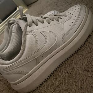 Women’s Nike Court Vision Alta Platform Sneaker, size 7, worn a couple times